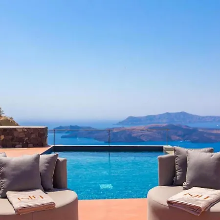 Villa Glorious Santorini Villa Villa Imrahil 2 Bedrooms Breathtaking Sea View Ormos Athinios