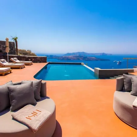 Glorious Santorini Villa Villa Imrahil 2 Bedrooms Breathtaking Sea View Ormos Athinios