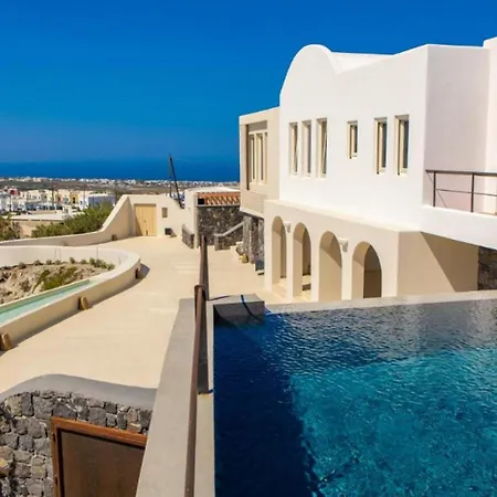 Glorious Santorini Villa Villa Imrahil 2 Bedrooms Breathtaking Sea View * Ormos Athinios