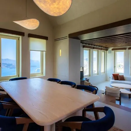 Glorious Santorini Villa Villa Imrahil 2 Bedrooms Breathtaking Sea View Villa