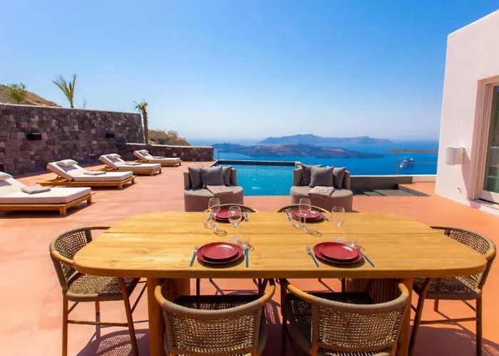 Isv Two-bedroom With Private Pool Caldera View Santorini *