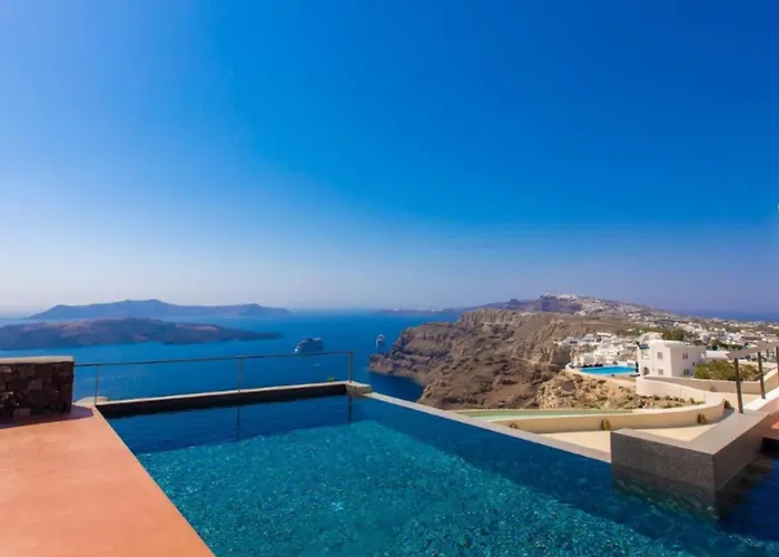 Isv Two-bedroom With Private Pool Caldera View Santorini Villa Ormos Athinios