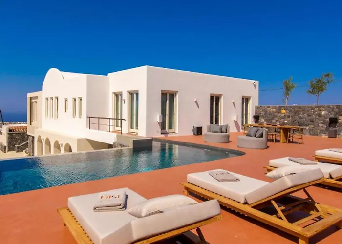 Isv Two-bedroom With Private Pool Caldera View Santorini * Ormos Athinios